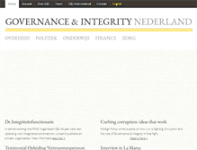 Tablet Screenshot of gi-nederland.com